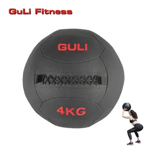 Guli Fitness Medicine Ball Luxury Soft Wall Ball Gym Exercise Weighted Slam Balls Cardio Muscle Exercises Strength Training