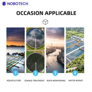 Sensor de concentración de lodo NOBOTECH, Sensor de turbidez óptico de, medición inteligente de sólidos suspendidos totales - Product Image 4