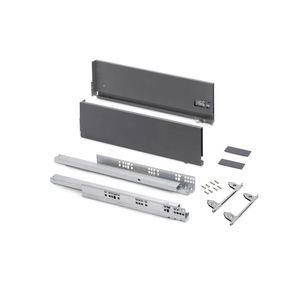 Vertice 178mm altezza cassetto esterno con regolazione 3D 40kg capacità 18mm spessore pannello 350mm profondità armadio in acciaio per uso palestra - Product Image 1