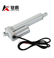 Moteur à engrenages linéaire à balais CC 12V/24V/36V, couple 1500N, étanche IP65/66, pour ventilateur d'appareil électroménager et bateau