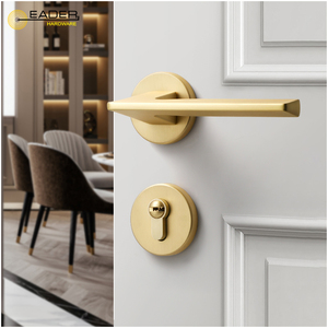 Alileader — poignée de <span class=keywords><strong>porte</strong></span> de luxe en laiton, poignées intérieures modernes, haut de gamme - Product Image 2