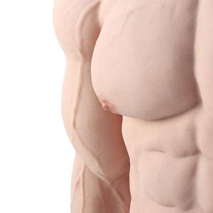 Costume Muscolare in Silicone Ruineng Versione Aggiornata, Forma di Petto Maschile con Braccia, Muscoli Finti Realistici per Halloween, Crossdresser, Transessuali - Product Image 3