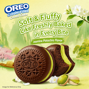 Collations exotiques en gros à bas <span class=keywords><strong>prix</strong></span>, gâteau <span class=keywords><strong>Oreo</strong></span> Cloud, nouvelle saveur, saveur jasmin pistache, 132g - Product Image 4
