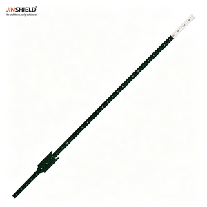 Poste de Acero Pintado de Verde de Alta Calidad con Pernos en Forma de T para Cercas Agrícolas - Product Image 1