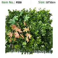 Panneau de haie verticale en plantes tropicales artificielles personnalisées OEM pour la décoration intérieure et extérieure, jardin, hôtel, toile de fond de mariage