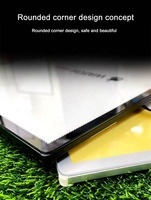 Cadre d'affiche LED en aluminium haute luminosité boîte à lumière publicitaire Super mince panneau de Menu avec panneau en verre anti-rayures