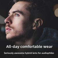 Écouteurs hybrides dynamiques à armature KZ-ZSN PRO, basses profondes, métalliques, filaires, intra-auriculaires, avec télécommande, câble de 3,5 mm, longueur de câble de 120 cm, HiFi