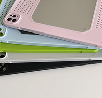 Sarafox Gaming Case Cx2 Avec Trou Téléphone Refroidissement Pour Ipad 2024 13 Pouces 2024 Ipad Pro11/13 2024air1 1/13 Cooling Case