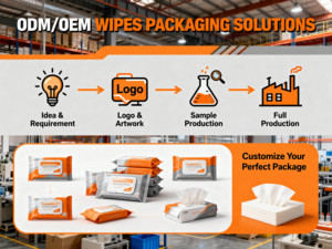 OEM/ODM 84 lingettes nettoyantes multifonctionnelles robustes et écologiques en non-tissé pour usage domestique, dégraissantes mécaniques, pour usage à sec ou humide - Product Image 6