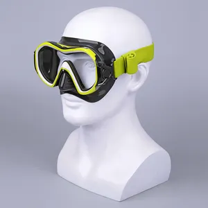 Máscara de baixo volume adulto, de silicone, para natação, mergulho, equipamento para natação, piscina, mergulho