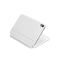 Casing Keyboard Tablet Nirkabel Lvfang RGB Backlit TPU+ABS untuk iPad Generasi ke-10 10.9 Inch Desain Terpisah USB-C Baru