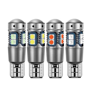 หลอดไฟ LED Canbus สำหรับรถยนต์ รุ่น Auto T10 W5W 194 168 3030 10SMD ใช้สำหรับไฟอ่านหนังสือ ไฟโดม ไฟภายใน ไฟเลี้ยวข้าง สีขาว สีฟ้า สีเหลือง แรงดันไฟฟ้า 12-24V - Product Image 1
