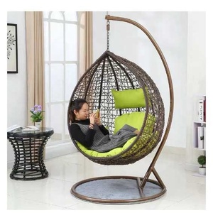 Hamac en forme de larme pour <span class=keywords><strong>jardin</strong></span>, chaise suspendue en forme d'œuf, forme ronde, <span class=keywords><strong>promotion</strong></span> 39 $ / pièce, MOQ : 320 pièces - Product Image 2