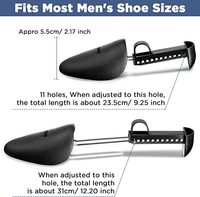 2023 pas cher personnalisé en gros en plastique chaussure arbre civière Shaper pratique longueur réglable chaussures porte-botte Shaper Support