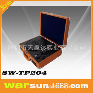 Reproductor de discos de vinilo portátil Skywin con puerto USB para reproducción de música - Product Image 3