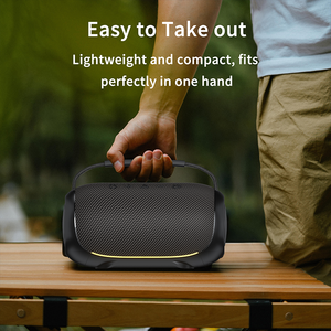 Loa <span class=keywords><strong>Bluetooth</strong></span> ngoài trời di động có dây đeo, đèn RGB nhiều màu sắc, âm trầm mạnh mẽ 40W, chống nước, loa TWS HIFI - Product Image 6