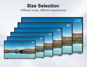 65 75 86 lavagna intelligente lavagna a schermo piatto interattivo da 98 100 pollici Touch Screen per la scuola - Product Image 4