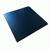 Panneaux de plafond carrés perforés en aluminium Philippines pour maison et bureau 600x600mm insonorisés et isolants thermiquement