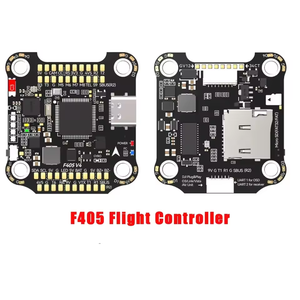 ชุดควบคุมการบิน Axisflying ECO 60A <span class=keywords><strong>F405</strong></span> F460 V2 V3 V4 4-6S BLHeli-S ESC สำหรับโดรนแข่งระยะไกล - Product Image 3