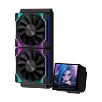 Refroidisseur de processeur AIO ARGB pour PC, refroidissement liquide pour PC de jeu, affichage numérique segmenté 240 mm, vente chaude 2026