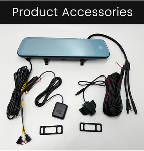 Dashcam retrovisor 4G de 3 canales con ADAS DMS, pantalla táctil de 9,66 pulgadas, vista amplia de 135 °, <span class=keywords><strong>2</strong></span> + 32G - Product Image 6