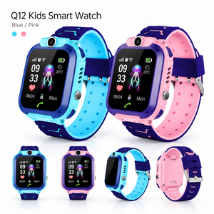 Montre connectée Q12 2G SIM pour enfants, GPS, écran tactile personnalisé, prise en charge de la carte SIM, SOS, caméra, montre connectée pour enfants - Product Image 3