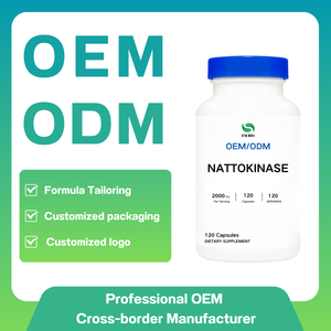 Integratore alimentare OEM: nattokinasi organica (estratto di <span class=keywords><strong>Natto</strong></span>) 2000 FU capsule - Product Image 6