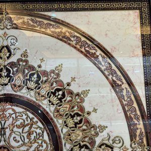 Phật sơn mạ bạc vàng tráng men sứ gạch Thảm 120x120 Sứ đánh bóng pha lê Câu Đố gạch thảm cho sàn - Product Image 4