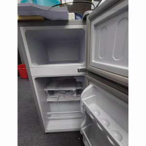 Nouveau style Best-seller <span class=keywords><strong>Réfrigérateur</strong></span> à deux portes de 128 <span class=keywords><strong>litres</strong></span> pour usage domestique avec stockage à froid et fonctions de conservation de la fraîcheur - Product Image 3