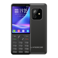 Teléfono Kosher con Sistema de Filtrado de Botones 4G, Llamadas y Mensajes, Doble SIM, VoLTE, Teclado Hebreo, Batería de Larga Duración, Pantalla Táctil de 2.8 Pulgadas