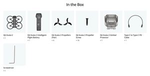 ราคาโปรโมชั่น FPV Avata 2 Fly More Combo (แบตเตอรี่ 1 ก้อน) โดรน Avata2 แบตเตอรี่ 1 ก้อน แว่นตา 3 ชิ้น รีโมทคอนโทรลแบบ RC Motion 3 และอุปกรณ์เสริม - Product Image 4