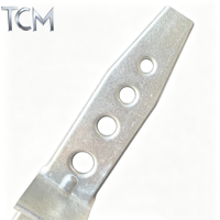 Attache d'expansion en acier galvanisé pour joints de dilatation des murs en maçonnerie