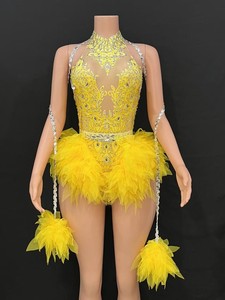 Costume Interattivo Kpop DS per Donne Coreane, Set X007 <span class=keywords><strong>Sexy</strong></span> per Club Notturni con Diamanti Rosa, Costume da Ballo Gogo Cats - Product Image 5