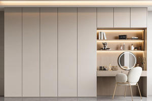 <span class=keywords><strong>Armadio</strong></span> Moderno di Grande Capacità, Design Indipendente, Ecologico in Melaminico, Resistente, per Camera <span class=keywords><strong>da</strong></span> Letto, Casa, Appartamento - Product Image 2