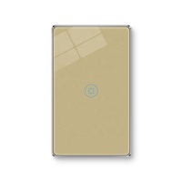 Interrupteur intelligent Zigbee, norme américaine, contrôle par ligne simple, interrupteur d'éclairage, Yandex Alice Touch Golden Smart Life 10A