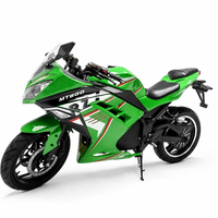 Vélo électrique tout-terrain MTBGO avec logo personnalisé, carénage complet pour adulte, moto électrique sportive avec rétroviseur