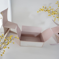 Boîtes à tiroirs vides avec logo personnalisé pour emballage de boulangerie PET pliable tasse gâteau biscuit beignet sucre usage alimentaire mat stratification