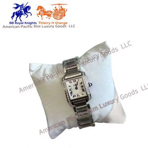 Elegante Reloj Cuadrado de Lujo para Mujer con Correa de Acero Inoxidable, Reloj de Cuarzo Impermeable para Dama con Detalles de Diamantes, en Caja, Accesorio de Lujo - Product Image 6