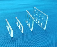 5mm Thick Glass Single Well Concavity Microscope Slide One Depression groove Concave Cavity Slide