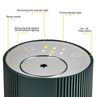 Diffuseur d'arômes portable en métal pour hôtel et voiture, sans eau, avec huile essentielle, rechargeable par USB, lumière LED, autonomie de 72 heures