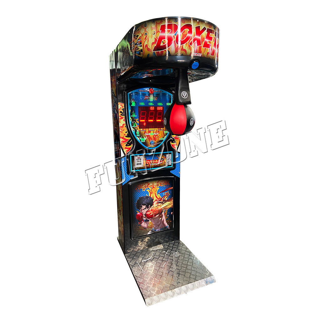 ☆茶屋ちゃま☆ one punch boxing machine Onepunch Martial Coin Hot Gloves Boxing Punch Machine with