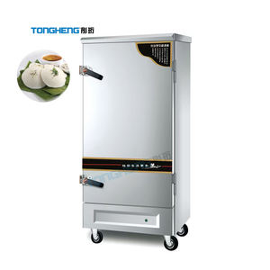 Cuisinière à riz à vapeur pour cantine scolaire à 12 plateaux, armoire à vapeur, machine à vapeur alimentaire commerciale, cuiseur à vapeur industriel - Product Image 1