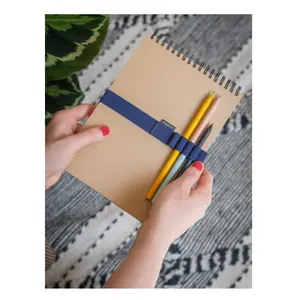 Elastic Pen Holder Book Band journal Notebook Elastic Book Belt A4 elastic pen loop With Pencil Loop