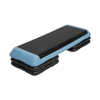 Plataforma de Step Ajustable SM para Ejercicios Aeróbicos, Stepper con Elevadores para Entrenamiento en Casa o Gimnasio