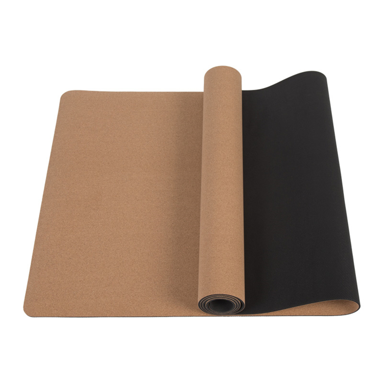 2021 натуральный каучук с логотипом на заказ, 5 мм, пробка для йоги, матовая