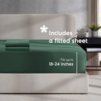 Parure de lit personnalisable en coton tissé blanc moderne 300 fils/pouce² pour hôtel et usage domestique