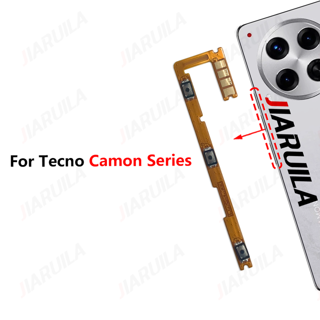 Wholesale Internal Power Volume Flex for Tecno Camon 30 20 19 18 18P 17 16 Premier 15 12 Pro Air 11 Power Flex Phone Spare Parts