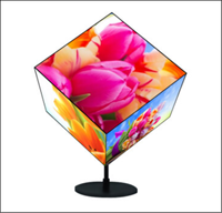 Pantalla LED Cúbica Personalizada RGX de 4/5 Lados con Logotipo, Control WiFi, Pantalla de Cubo Mágico a Todo Color para Publicidad de Marca y Decoración