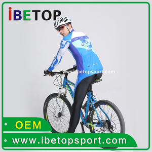 Ensemble <span class=keywords><strong>de</strong></span> maillot <span class=keywords><strong>de</strong></span> cyclisme <span class=keywords><strong>professionnel</strong></span> pour l'extérieur, manches longues, évacuation <span class=keywords><strong>de</strong></span> l'humidité, séchage rapide, <span class=keywords><strong>tenue</strong></span> <span class=keywords><strong>de</strong></span> cyclisme avec pantalon rembourré pour toutes les conditions météorologiques - Product Image 3