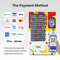 Distributeur automatique de cartes à collectionner avec écran tactile pour la vente de cartes TCG et de cartes à collectionner
